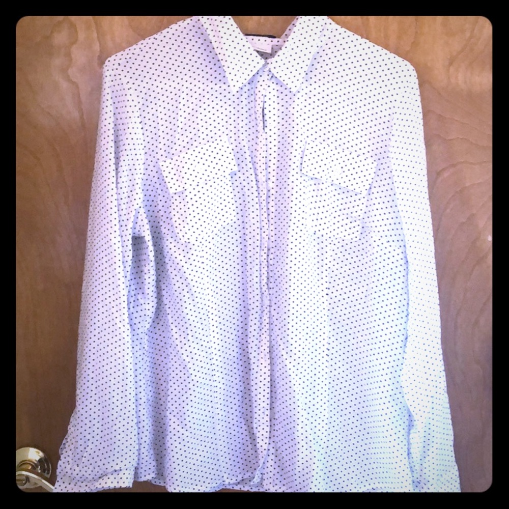 White long sleeve shirt